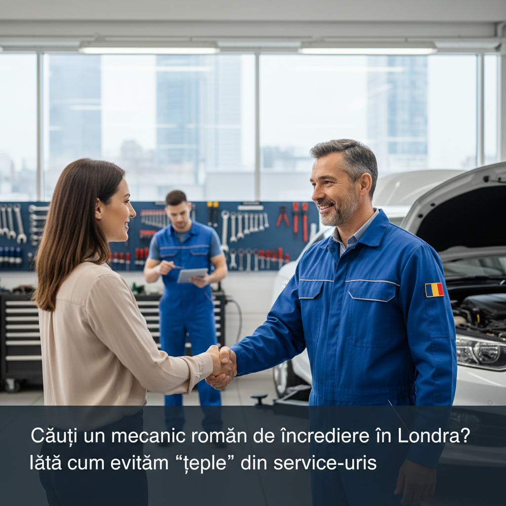 mecanic rom n n londra cum evit m epele n service auto 2026