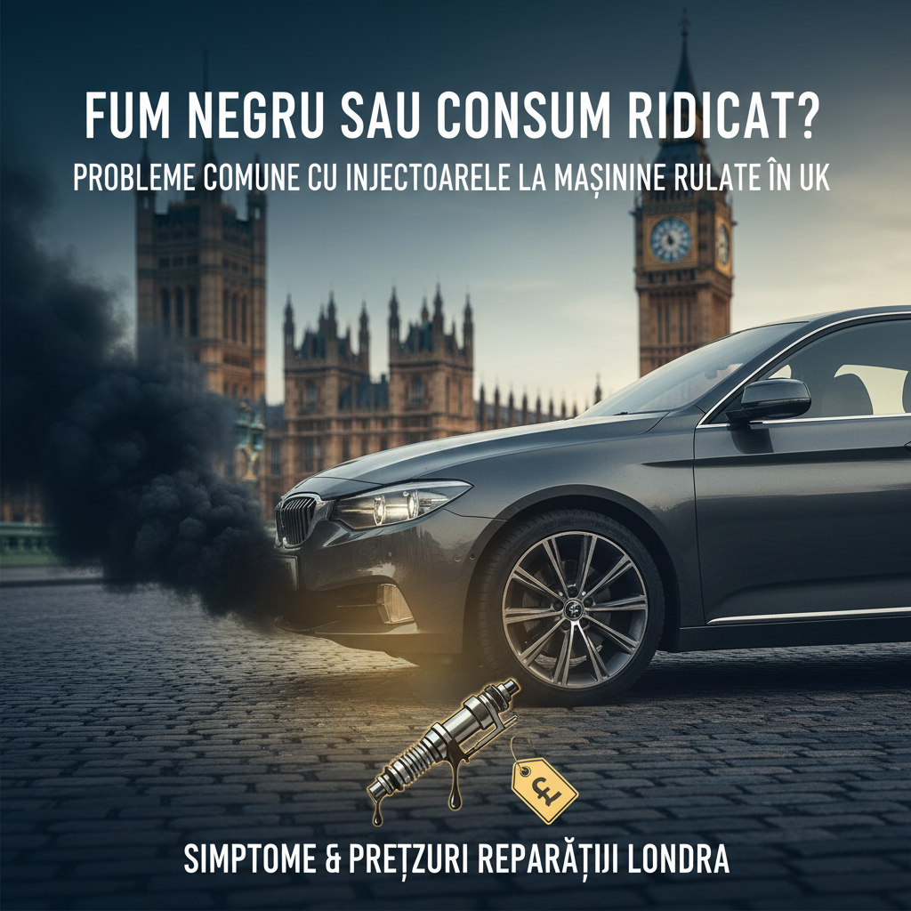 probleme injectoare fum negru i consum mare service rom nesc
