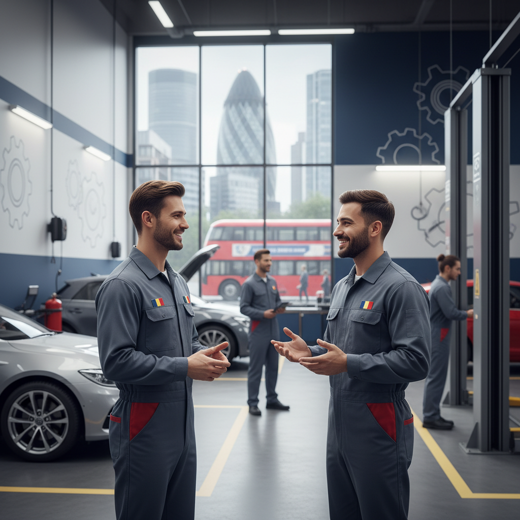 service auto rom nesc londra 2026 avantaje i comunicare dire